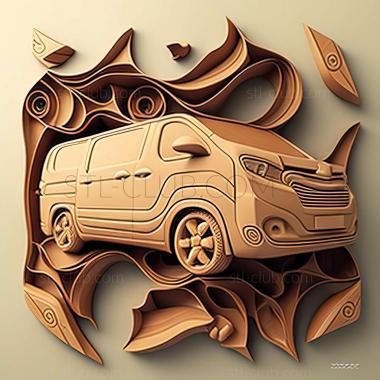 3D модель Toyota ProAce (STL)